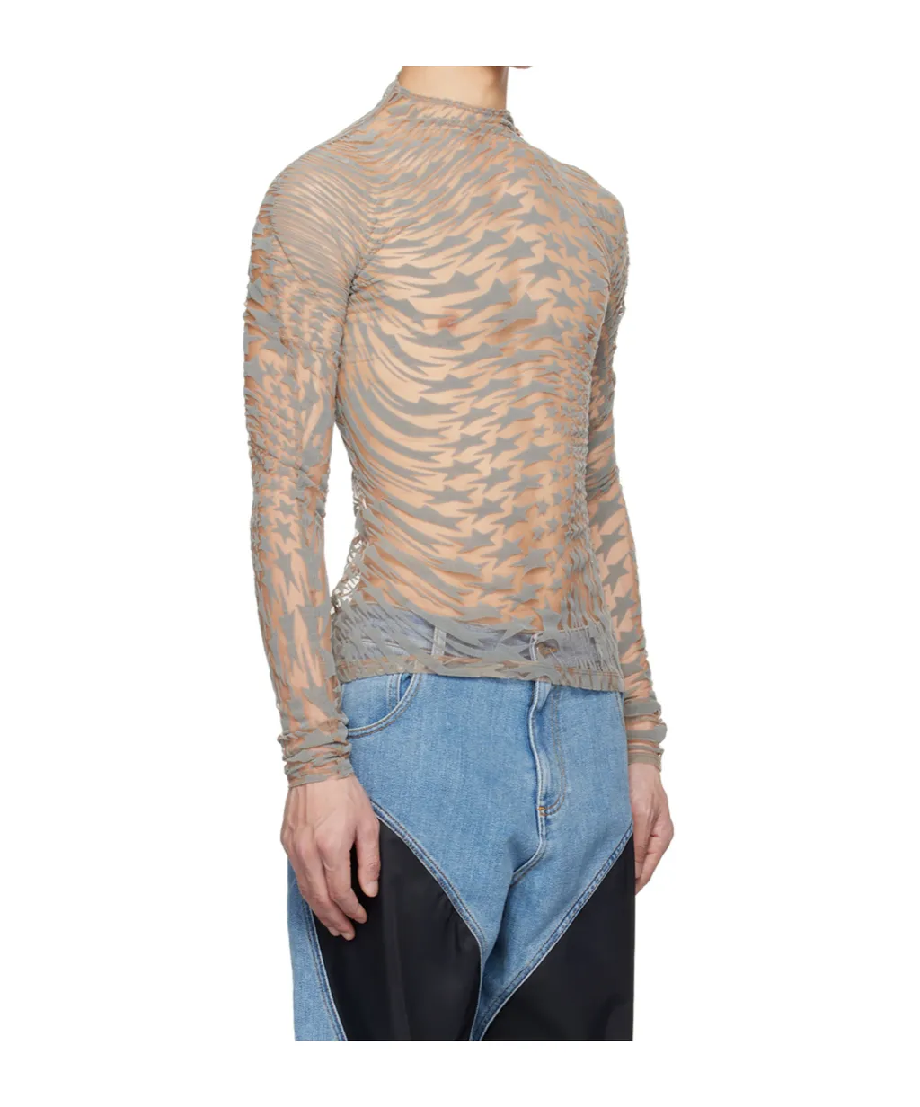 Star High-Neck T-Shirt