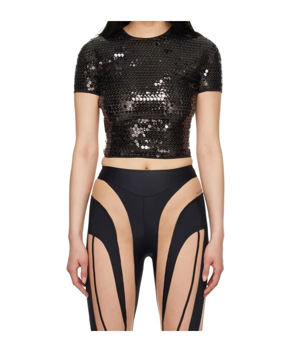 Sparkle-Decorated T-Shirt