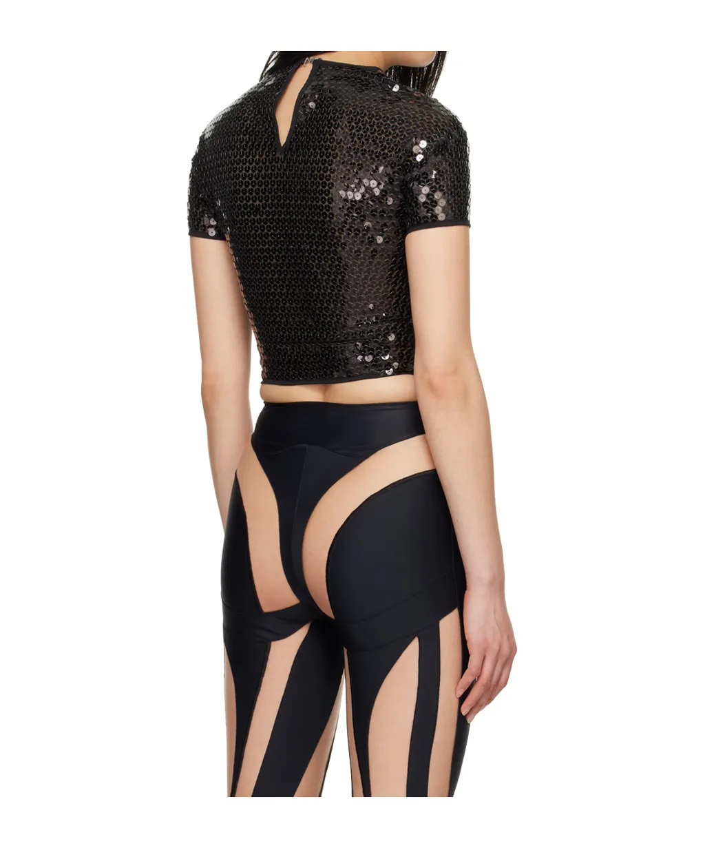 Sparkle-Decorated T-Shirt