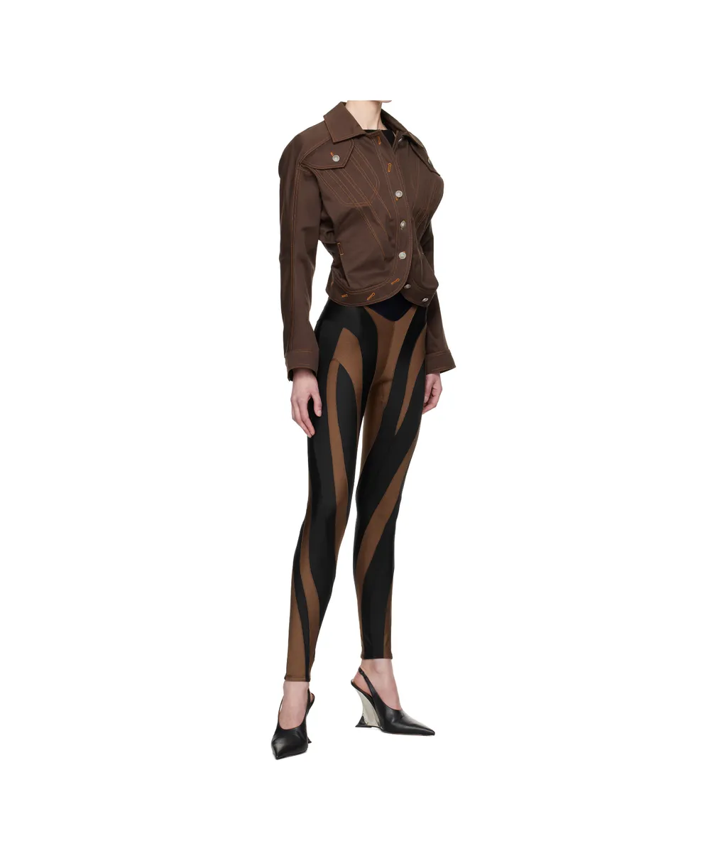 Elastic Printed Leggings