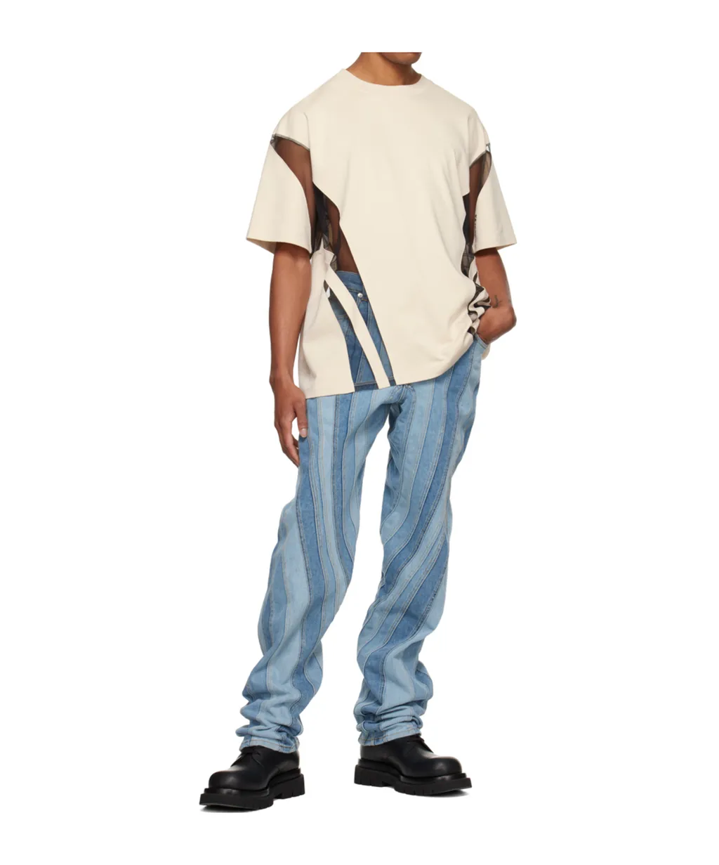 Stitch Design Denim Trousers