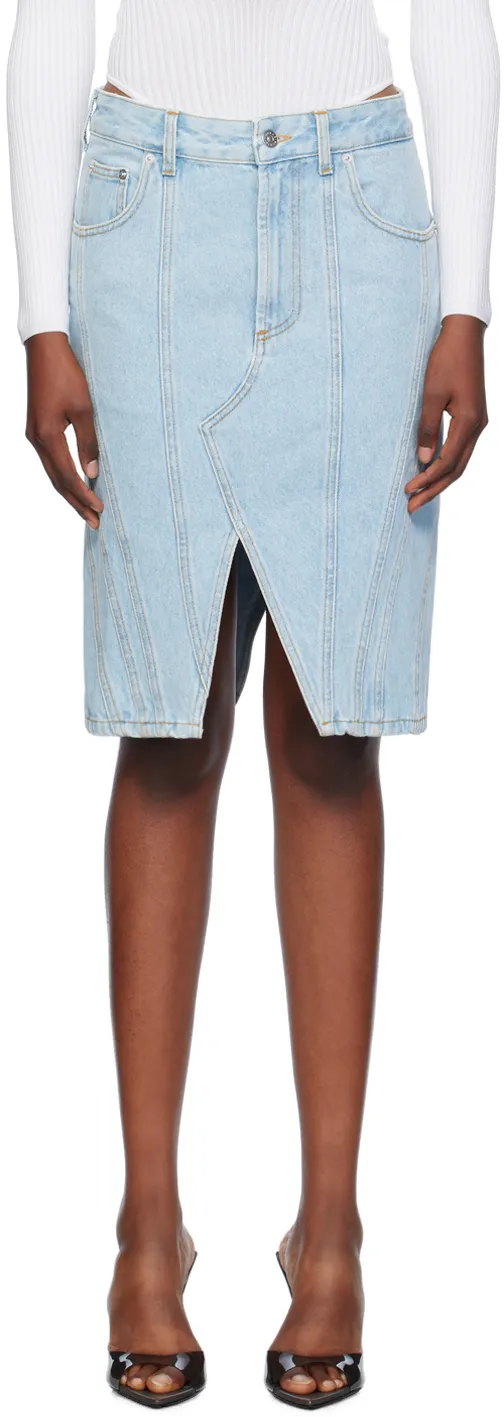 Asymmetric Mini Skirt