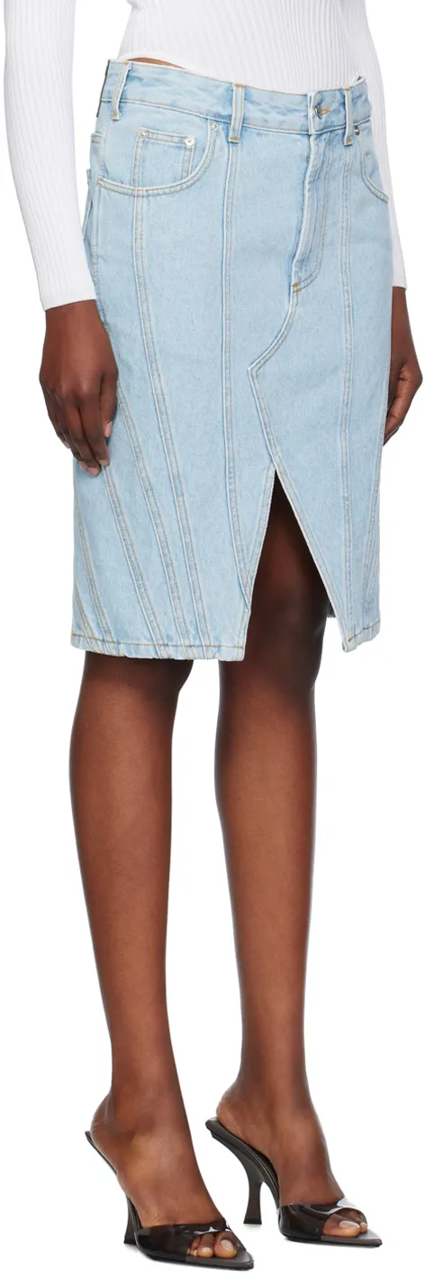 Asymmetric Mini Skirt