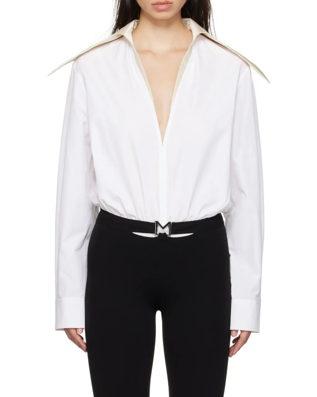 Spiky Collar Bodysuit