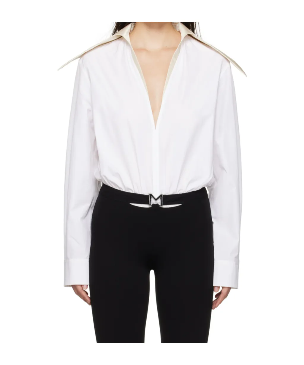 Spiky Collar Bodysuit