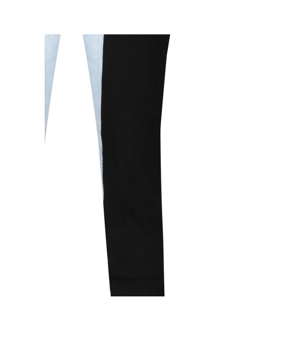 Panel Flare Jeans