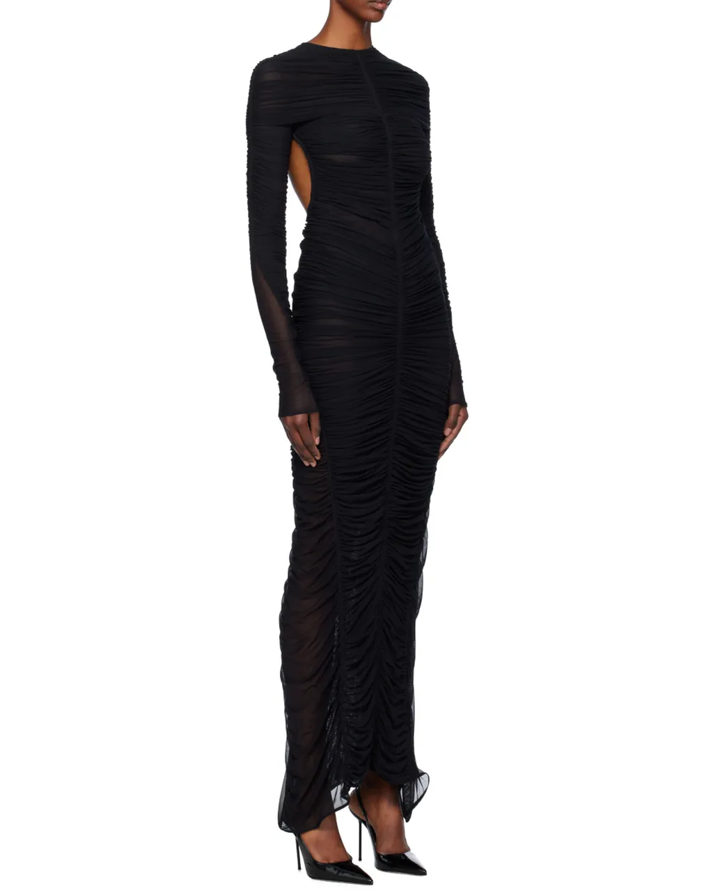 Ruched Detailed Gown