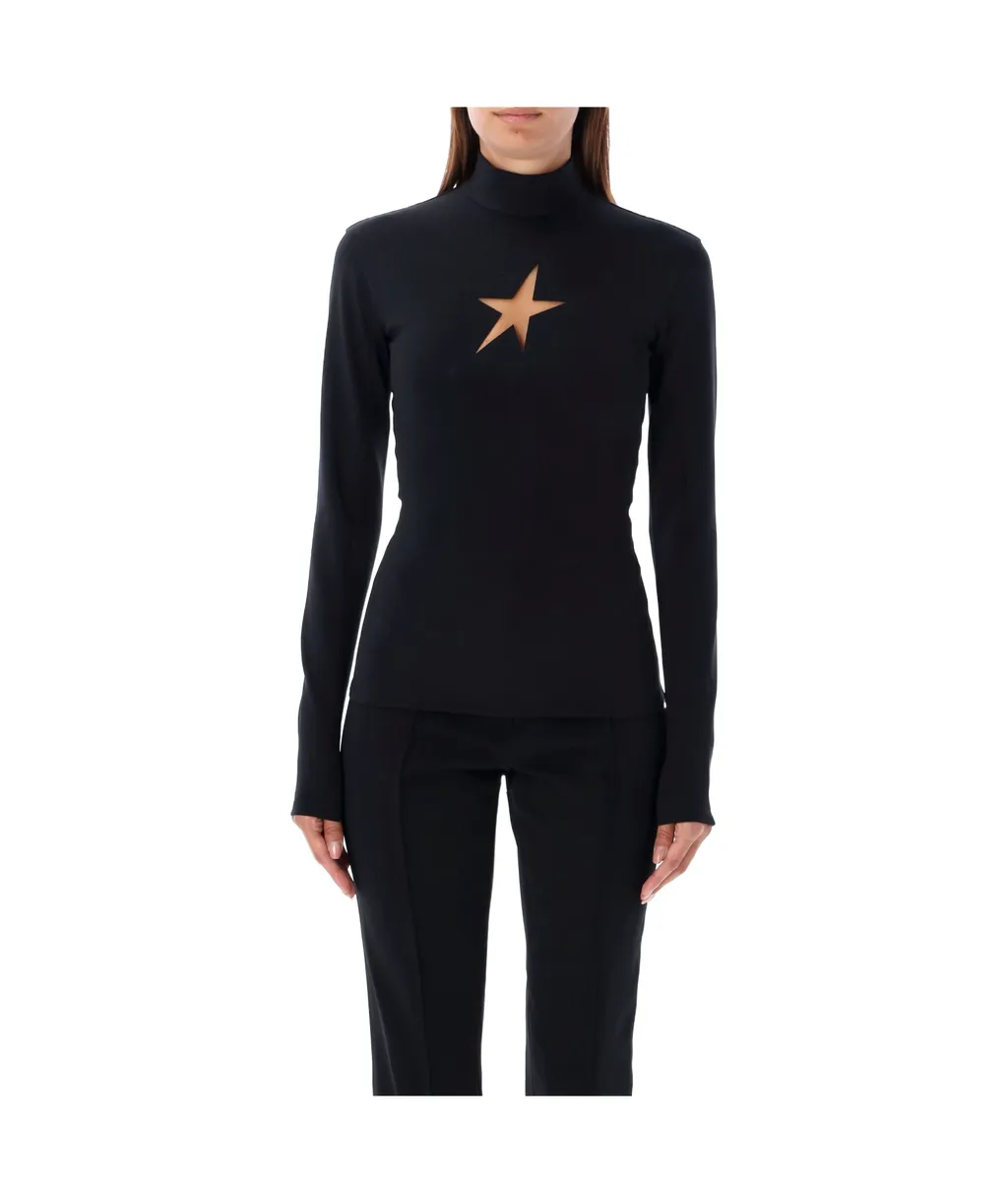 Star Cut-Out Detailed Top