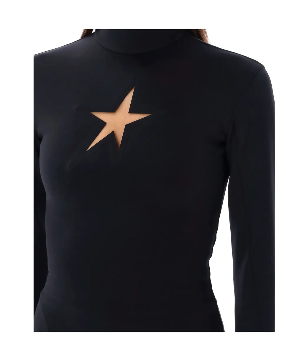 Star Cut-Out Detailed Top