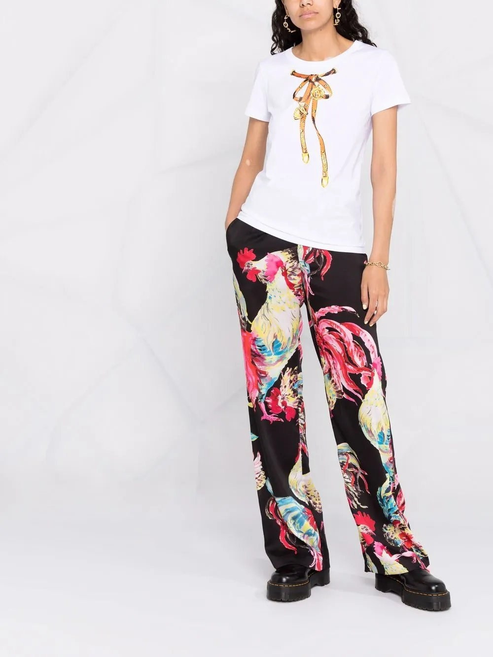 Bow Tie Printed T-Shirt