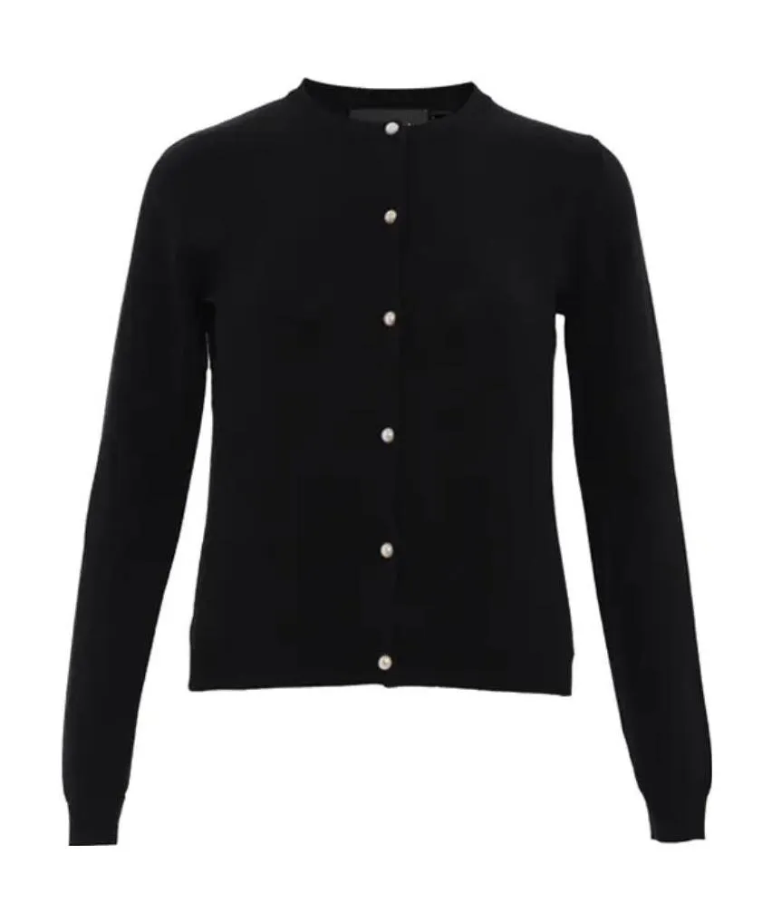 Knitted Buckle Cardigan