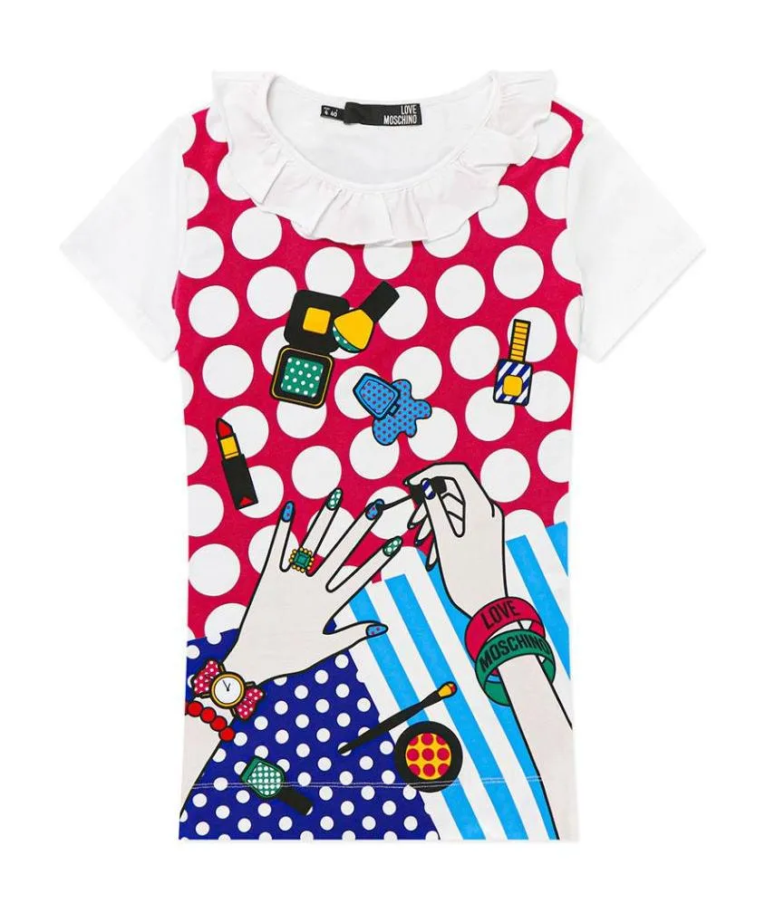 Pattern Printed T-Shirt
