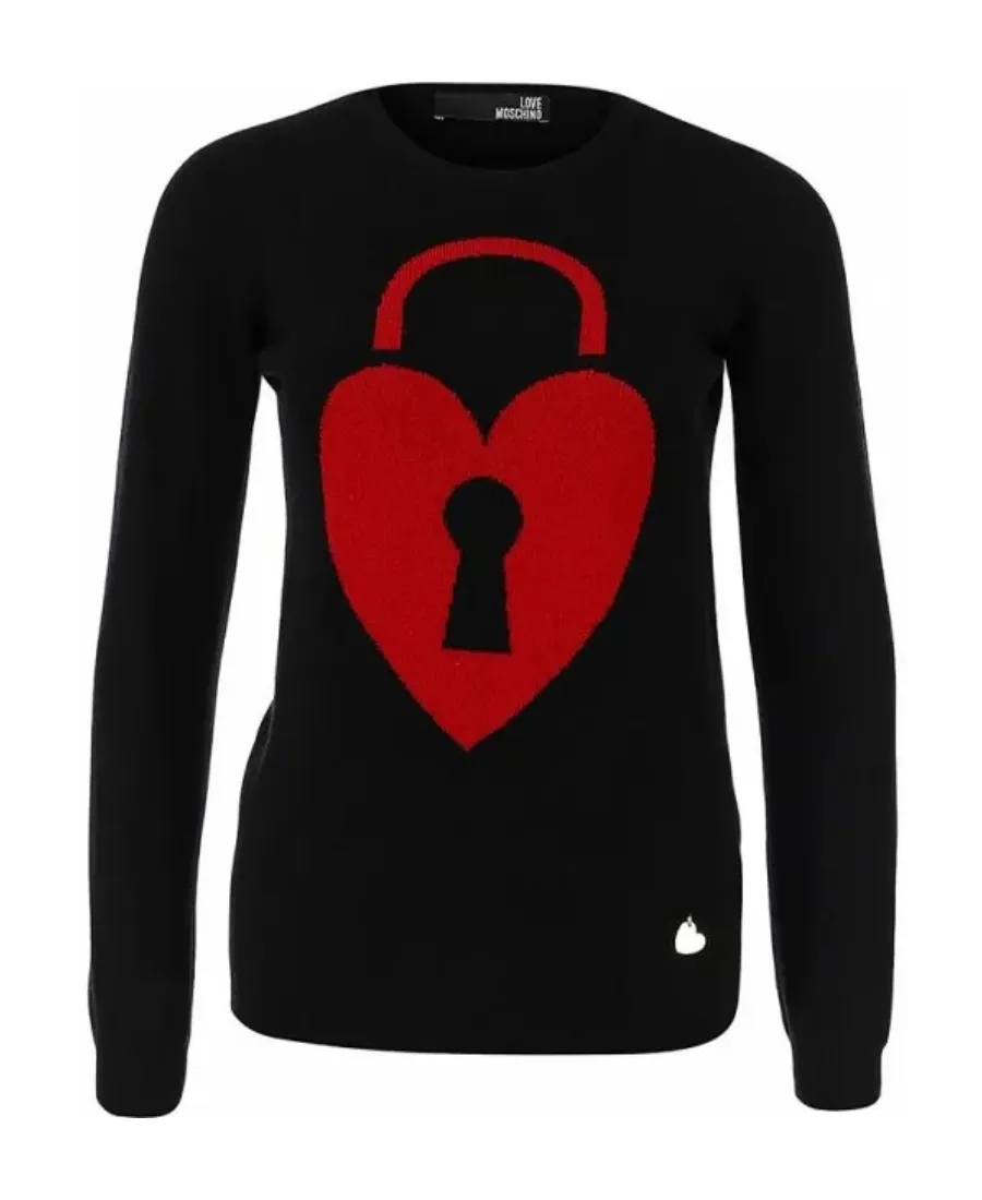 Long-Sleeved Logo Detail Pullover
