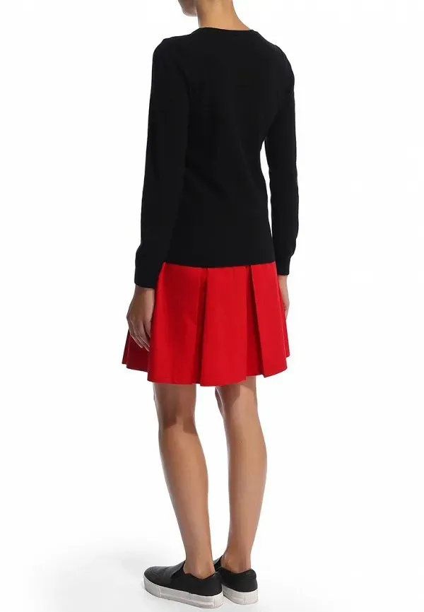 Long-Sleeved Logo Detail Pullover