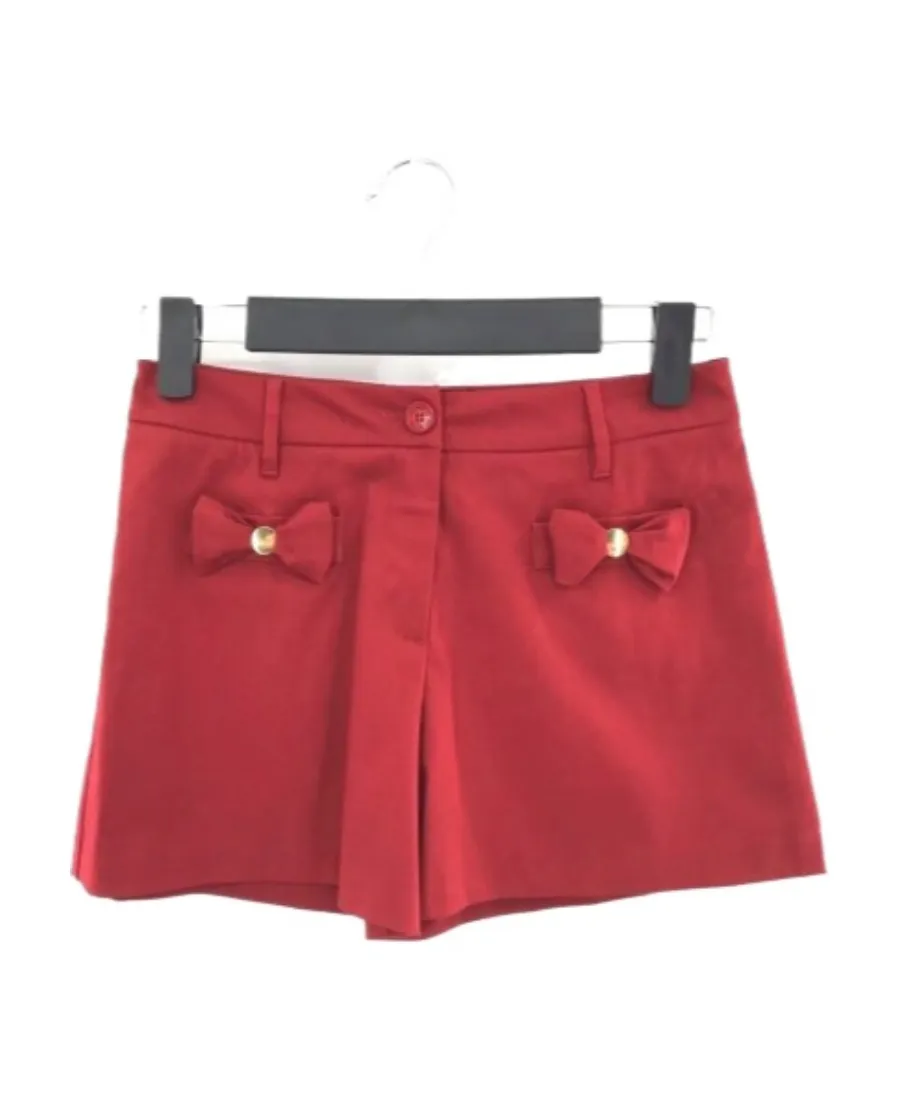 Bow Decorative Shorts