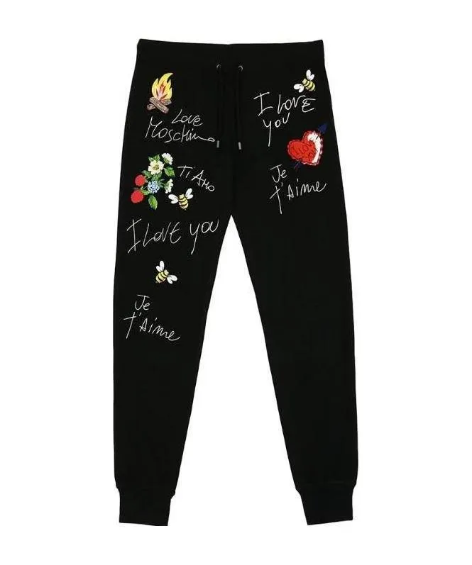 Logo Embroidered Sweatpants