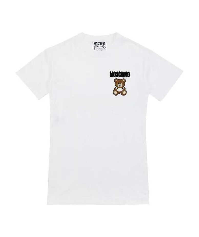 Teddy Bear Beaded T-Shirt Dress