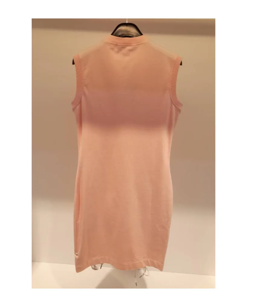 Round Collar Contrasting Dress