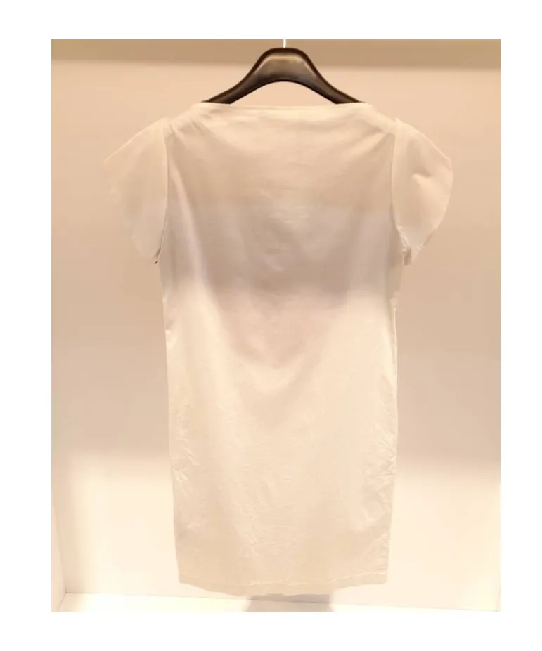 V-Neck Contrast Dress