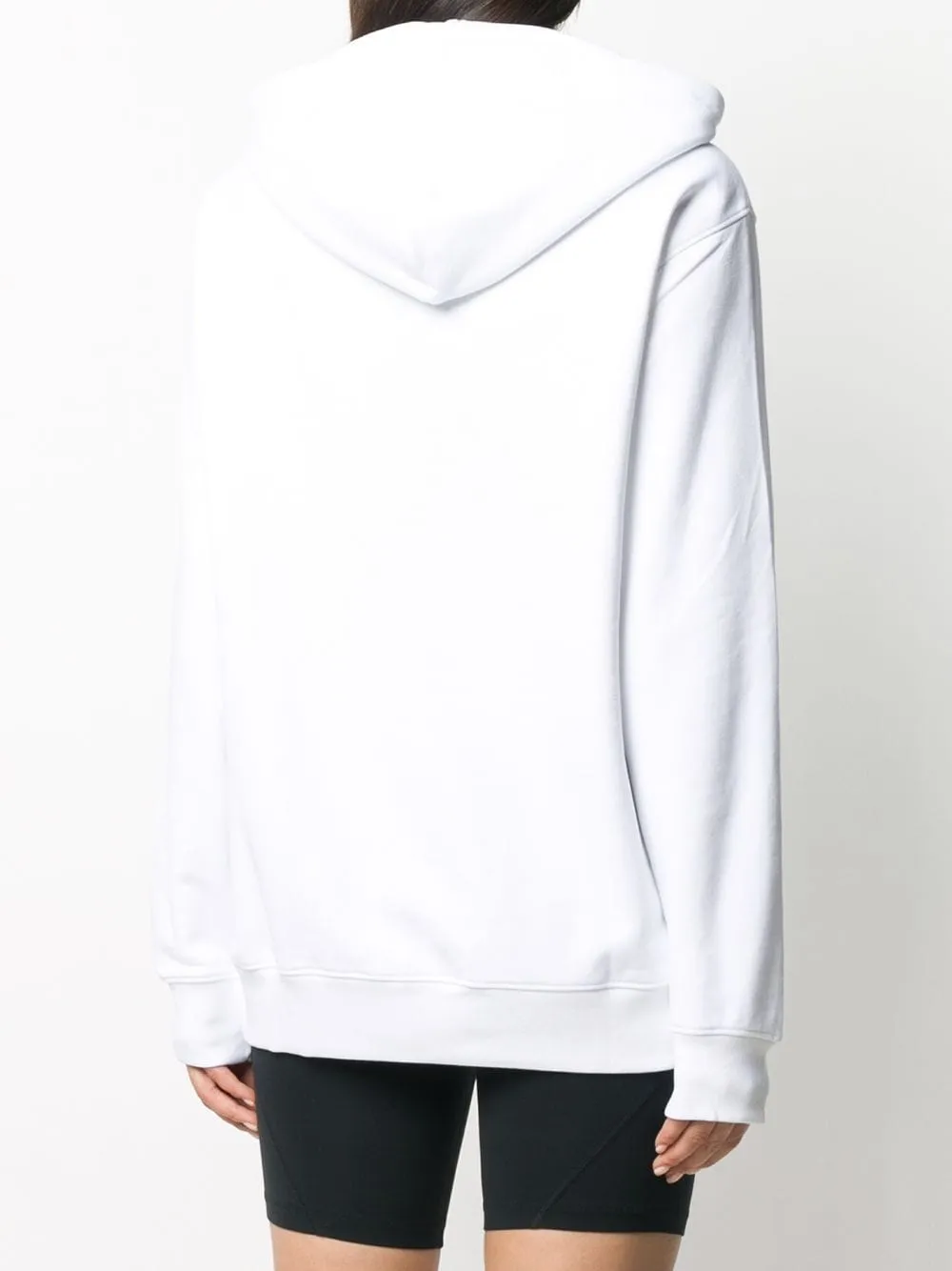 Logo Printed Hooded Sweater