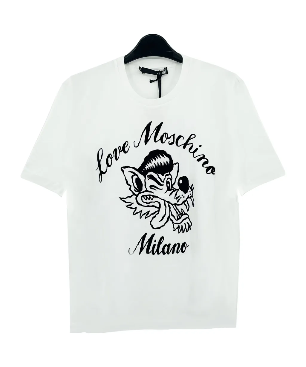 Animal Pattern Short-Sleeved T-Shirt