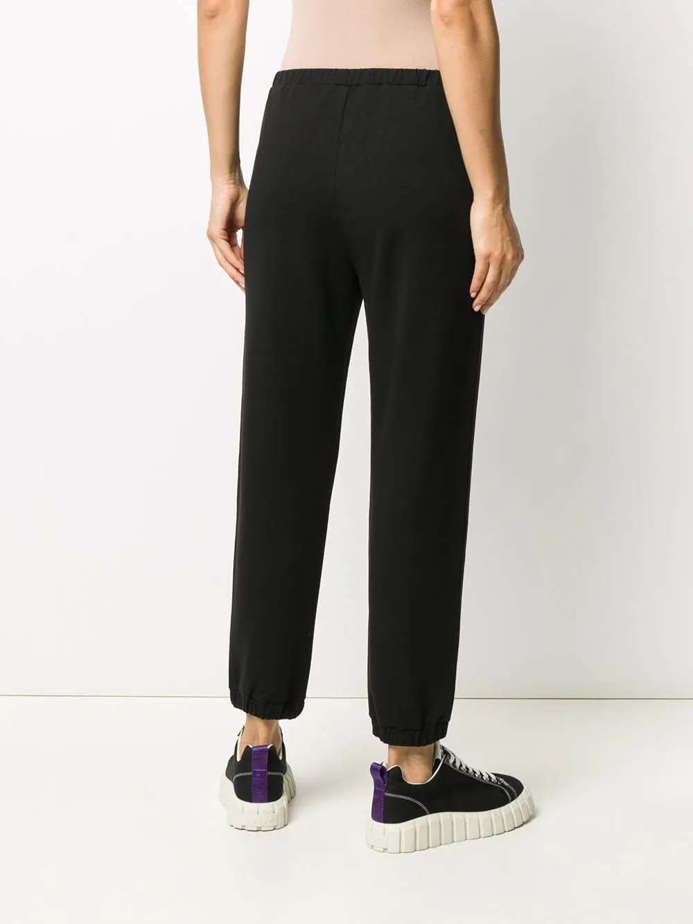 Rhinestone Inlaid Logo Sweatpants