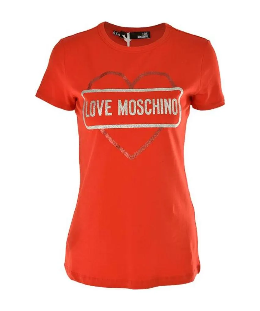 Round Collar Logo T-Shirt