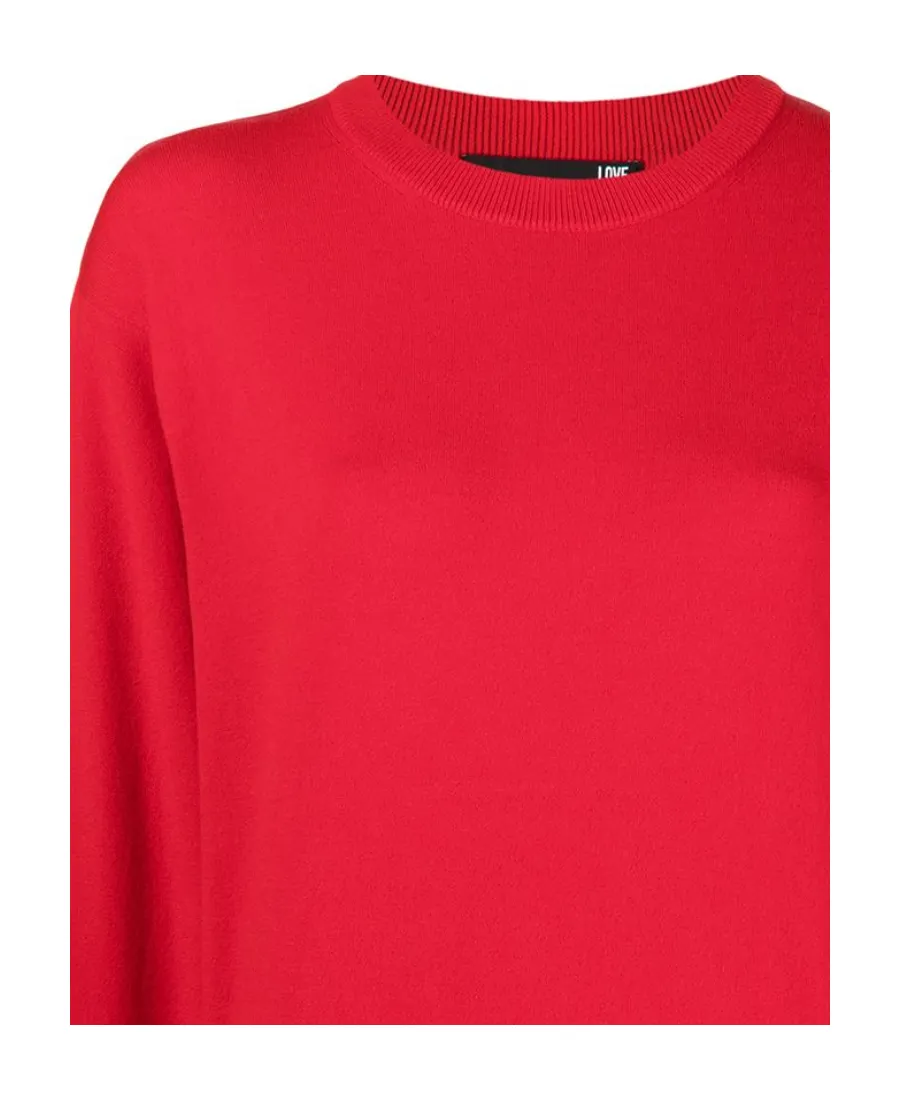 Logo Inlaid Densely Woven Pullover
