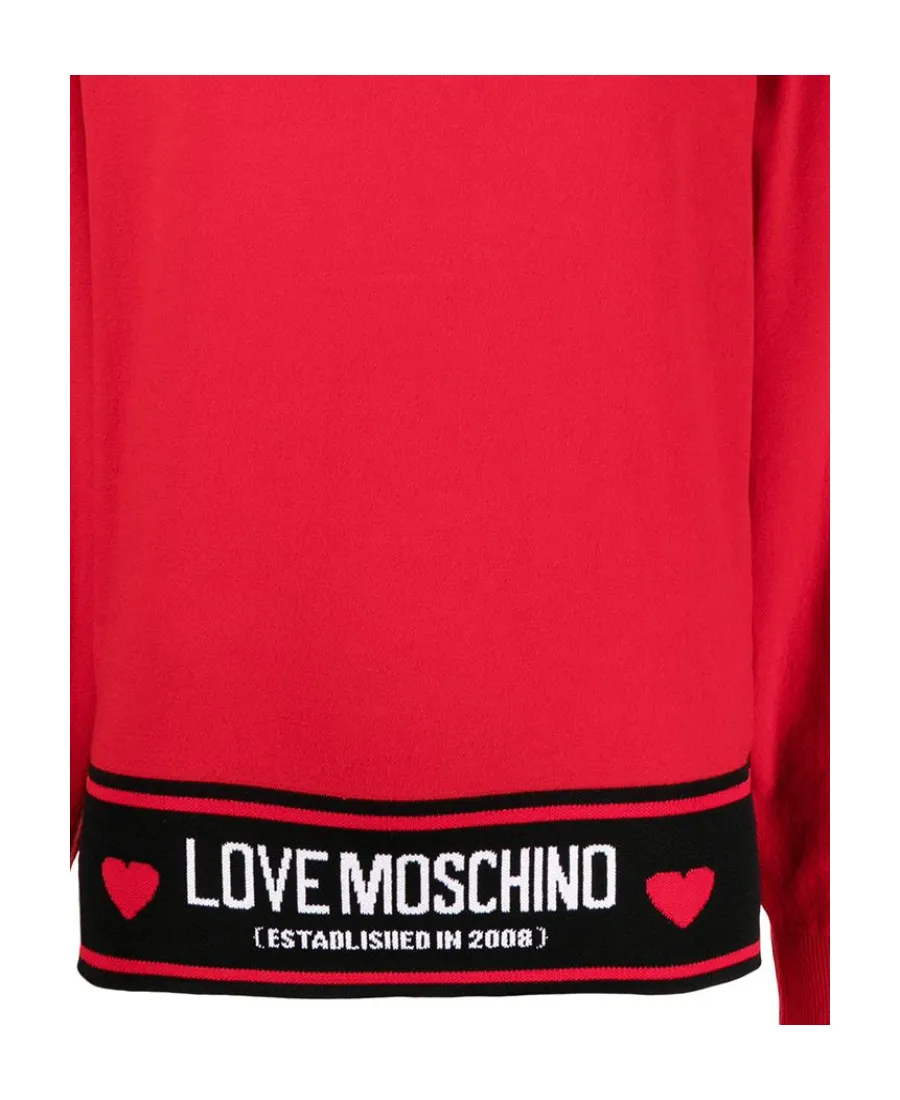 Logo Inlaid Densely Woven Pullover