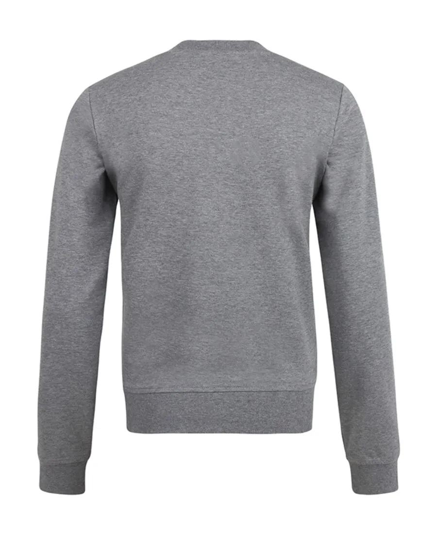 Letter Printed Round Neck Sweater