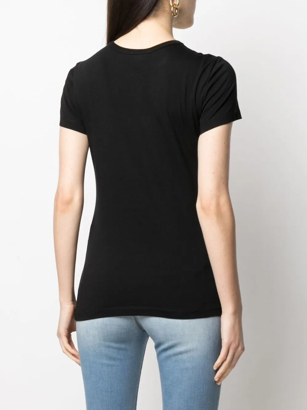 Logo Printed Short Sleeved T-Shirt