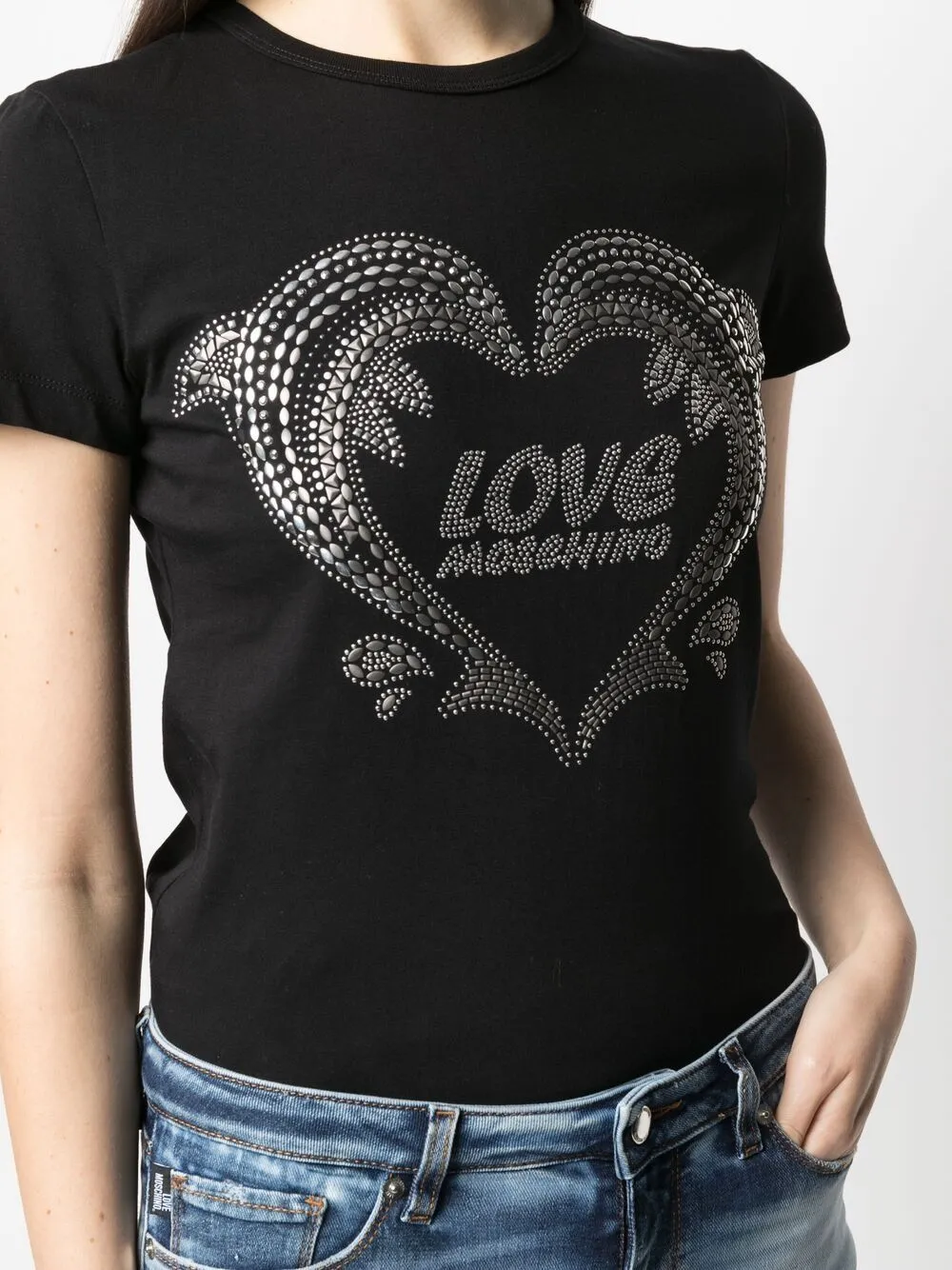 Logo Printed Short Sleeved T-Shirt