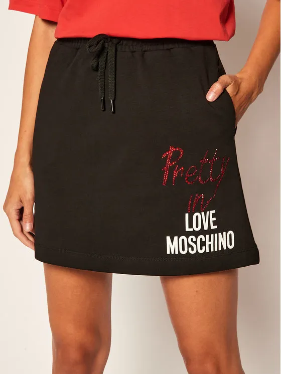 Logo Detail Skirt