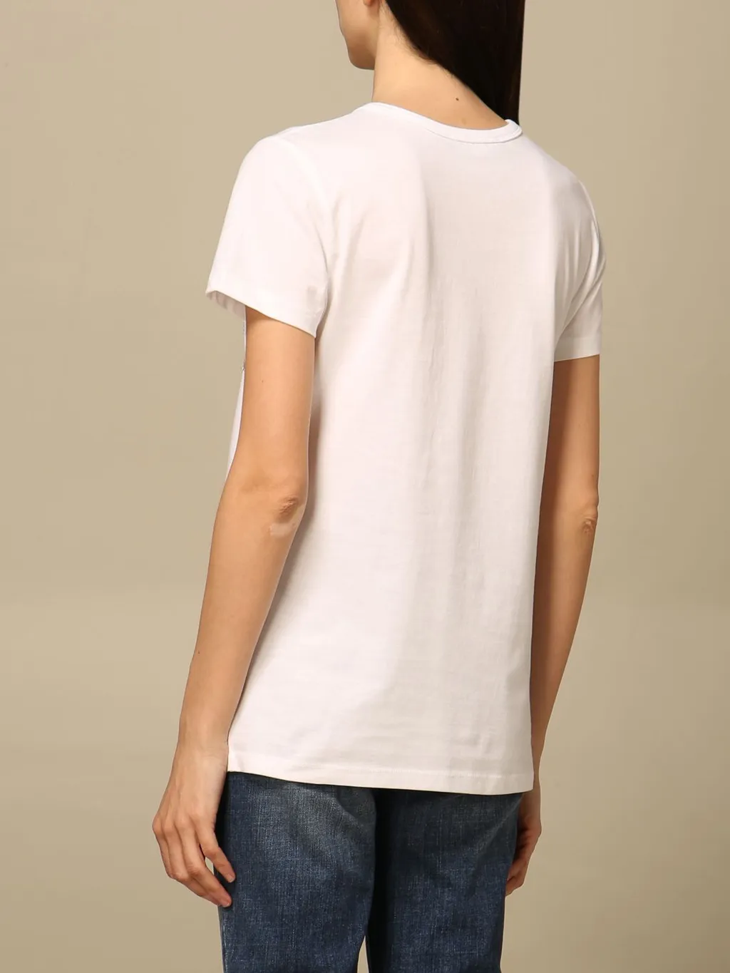 Logo Printed Short Sleeved T-Shirt