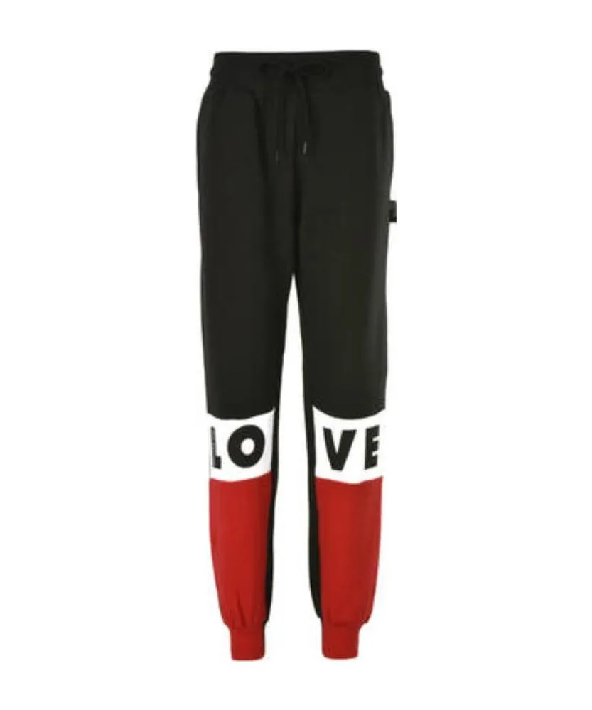 Splicing Logo Sweatpants