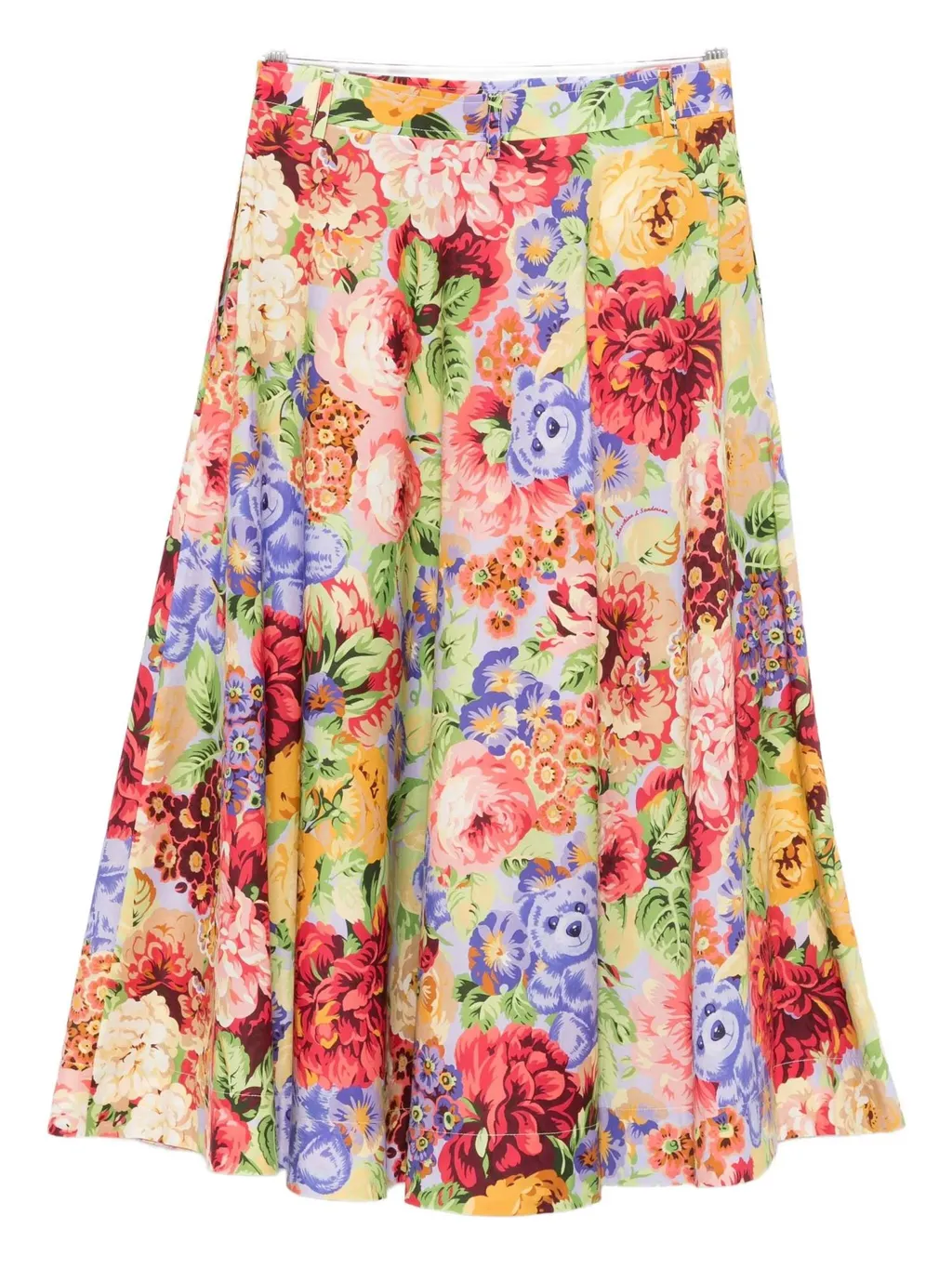 Floral Print Skirt