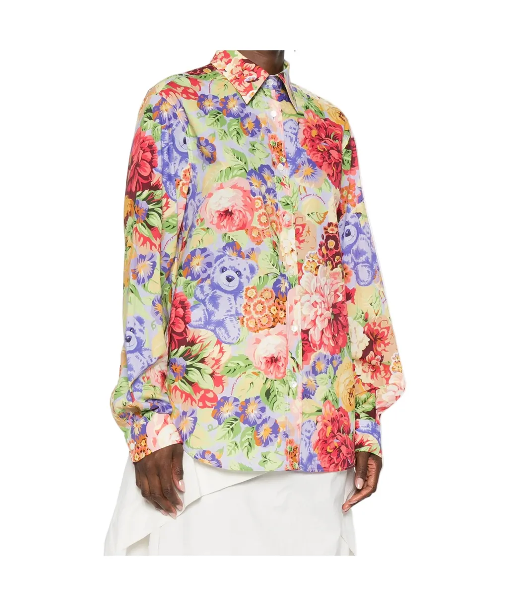 Floral-Print Shirt