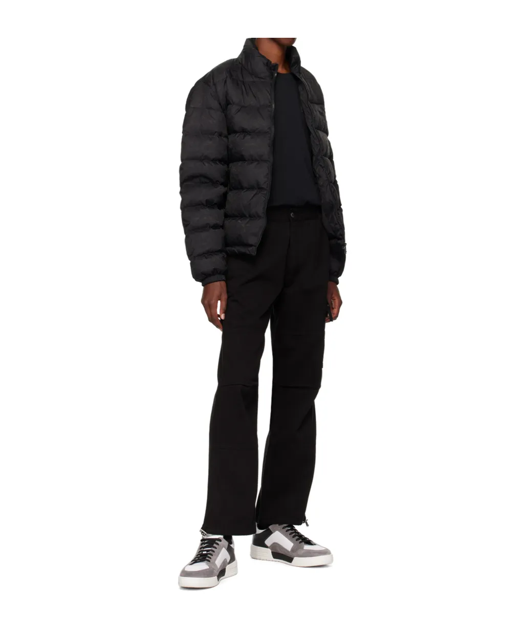 Moschino Tapered-Leg Drawstring Ankles Cargo Trousers