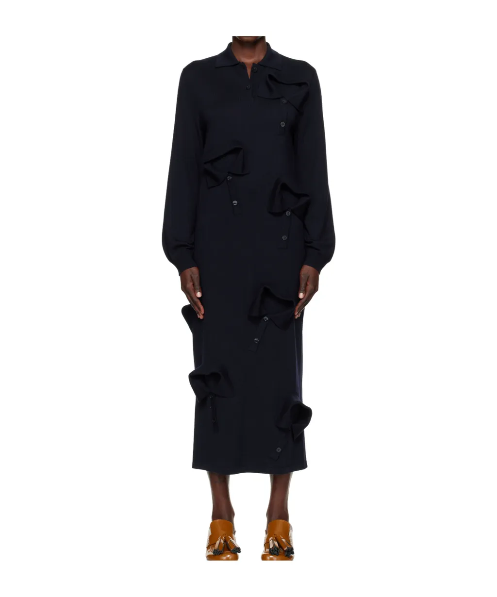 Knitted Virgin Wool Dress