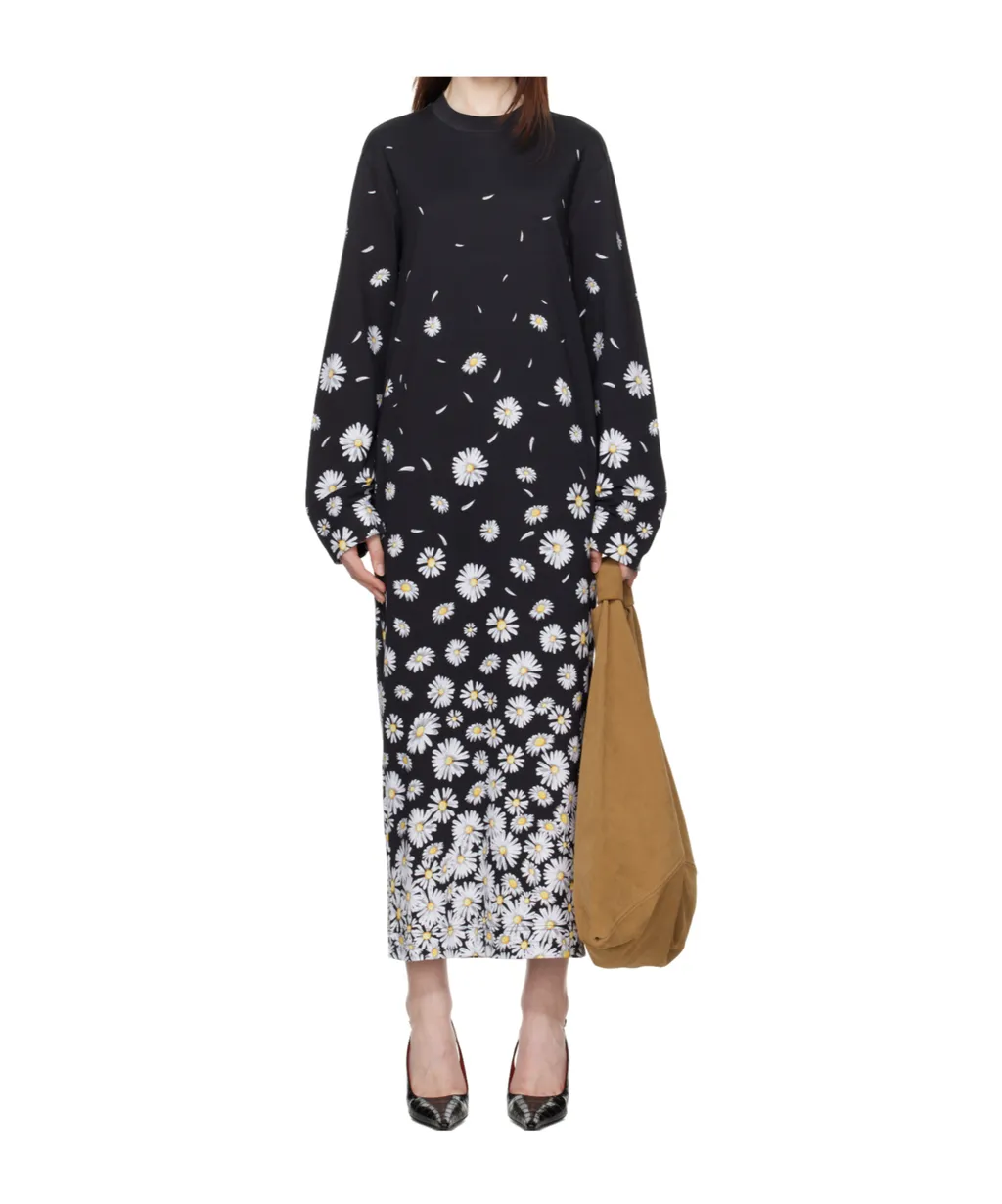 Interlock Daisy Degrade Dress
