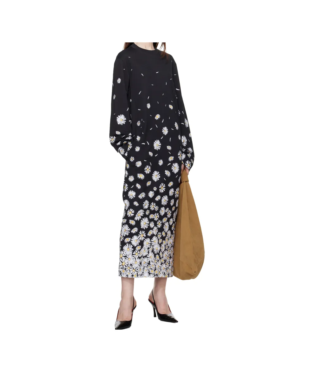 Interlock Daisy Degrade Dress