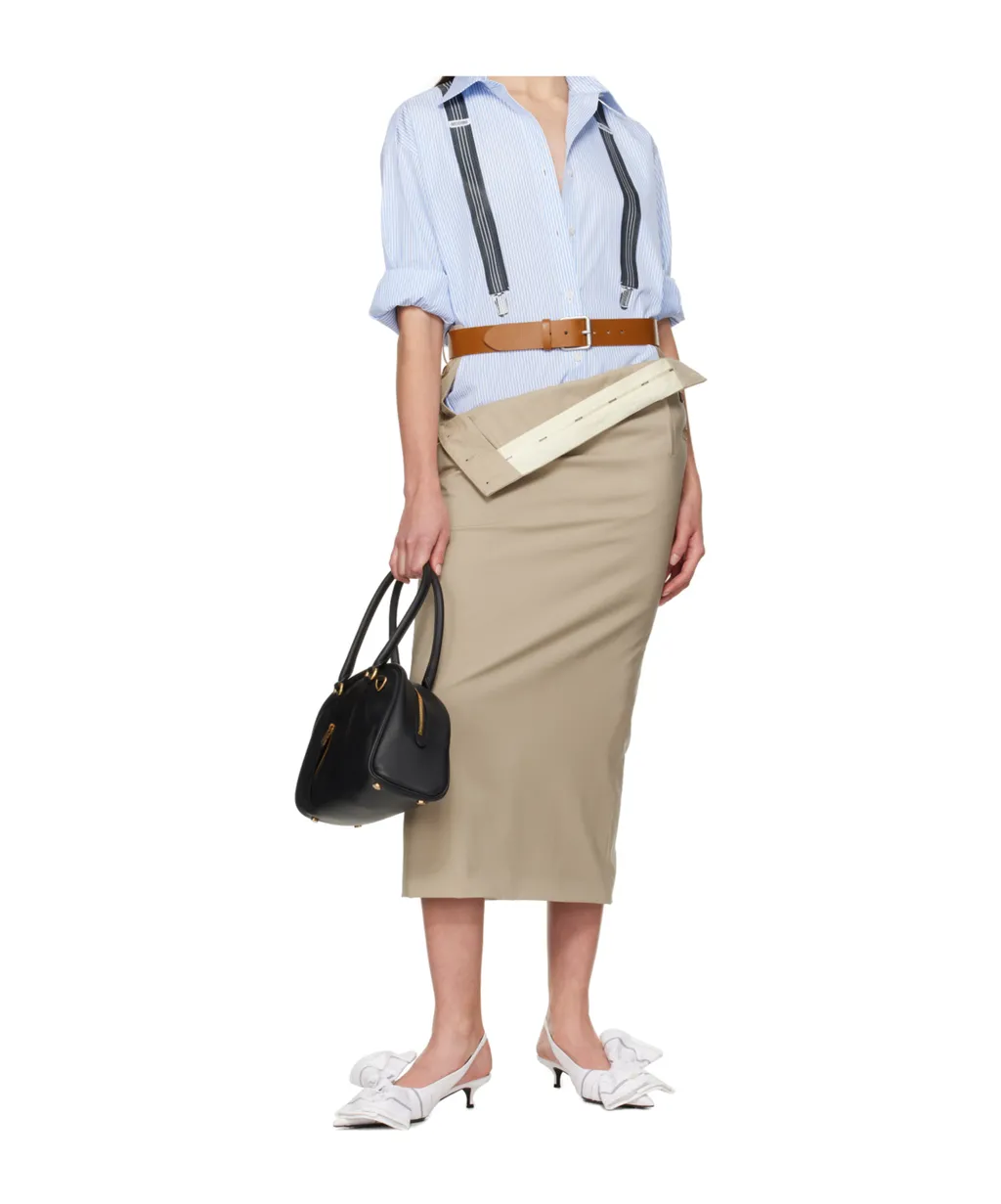 Tailored Twist Skirt