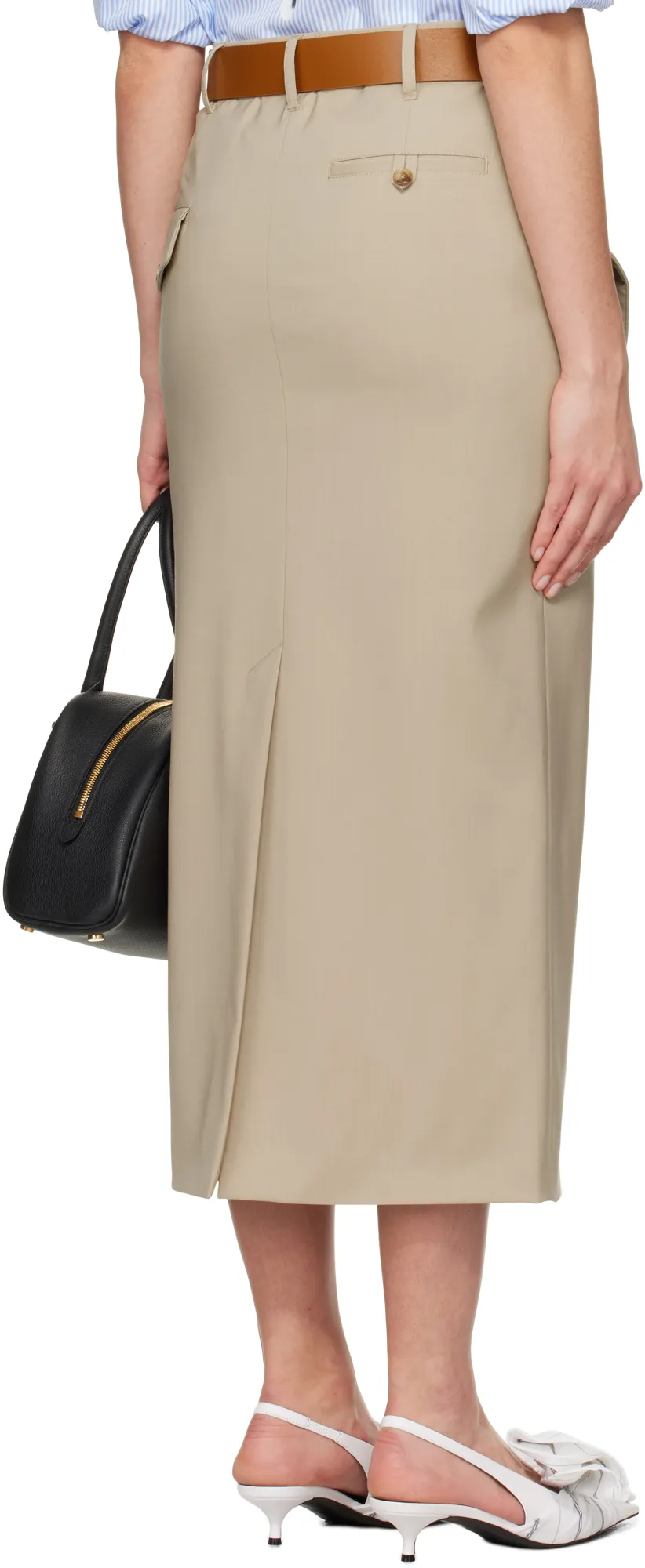 Tailored Twist Skirt