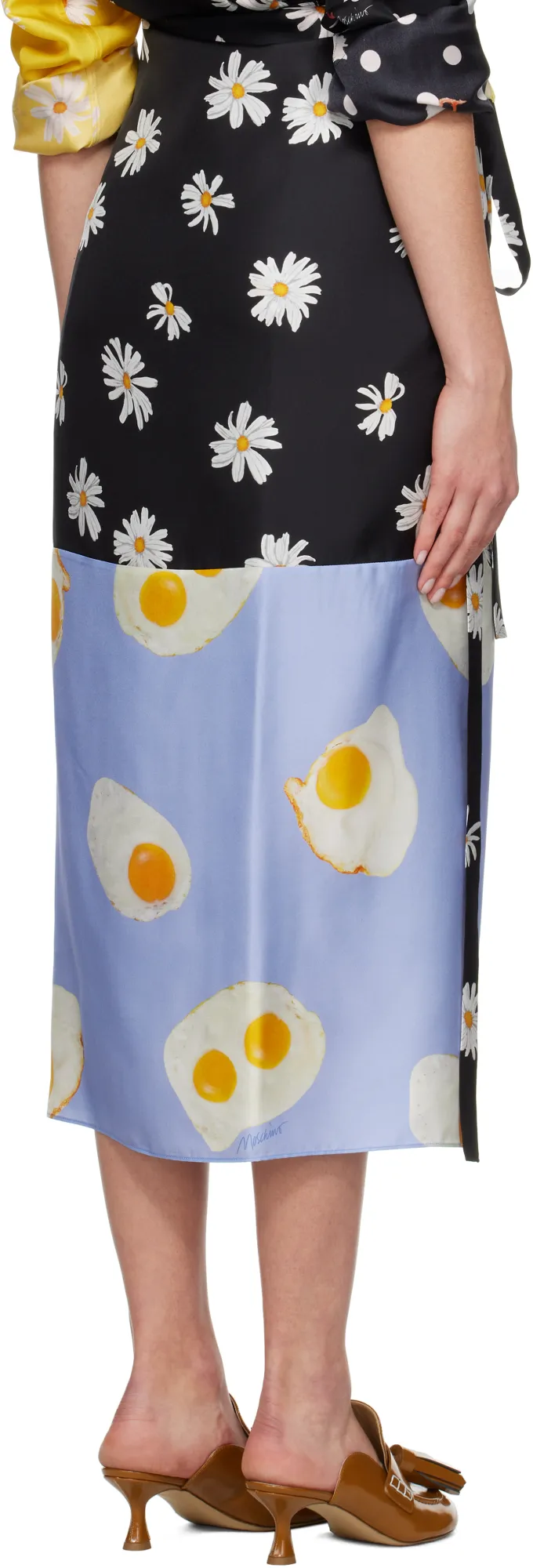 All Over Daisy Print Skirt