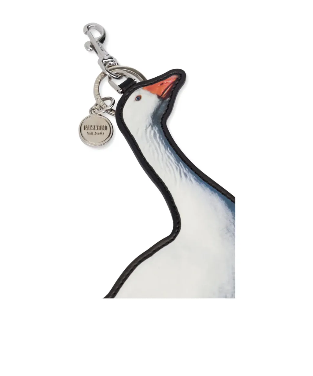 Goose Pattern Keychain