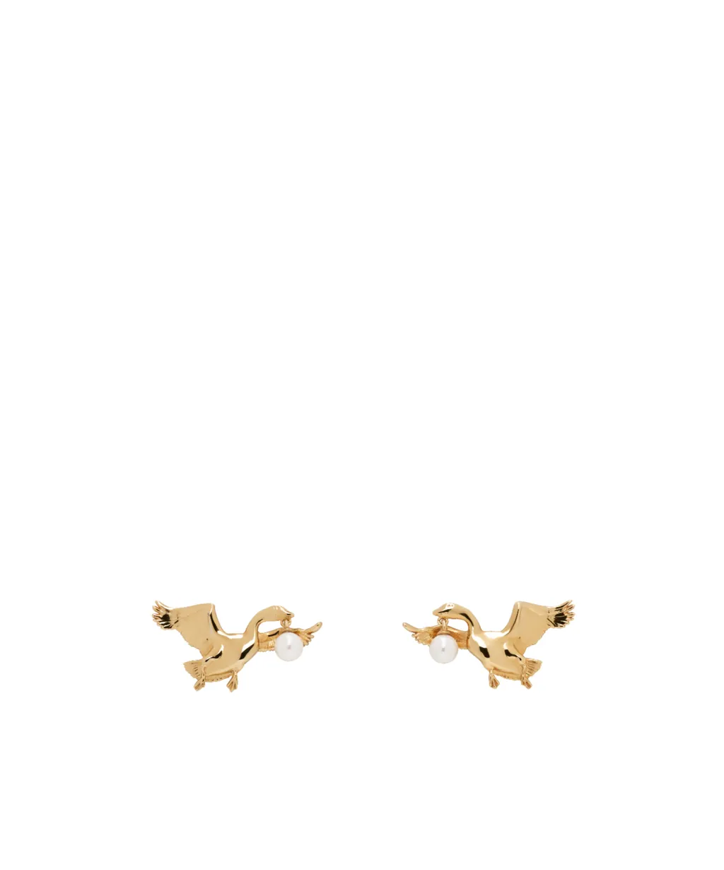 Archive Goose Earrings