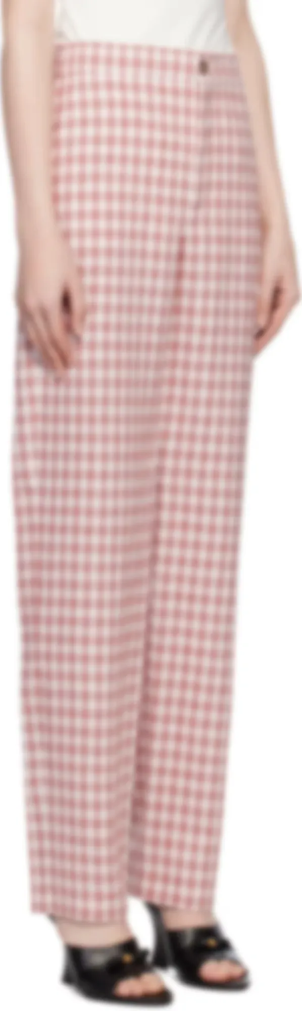 Patterned Casual Pants