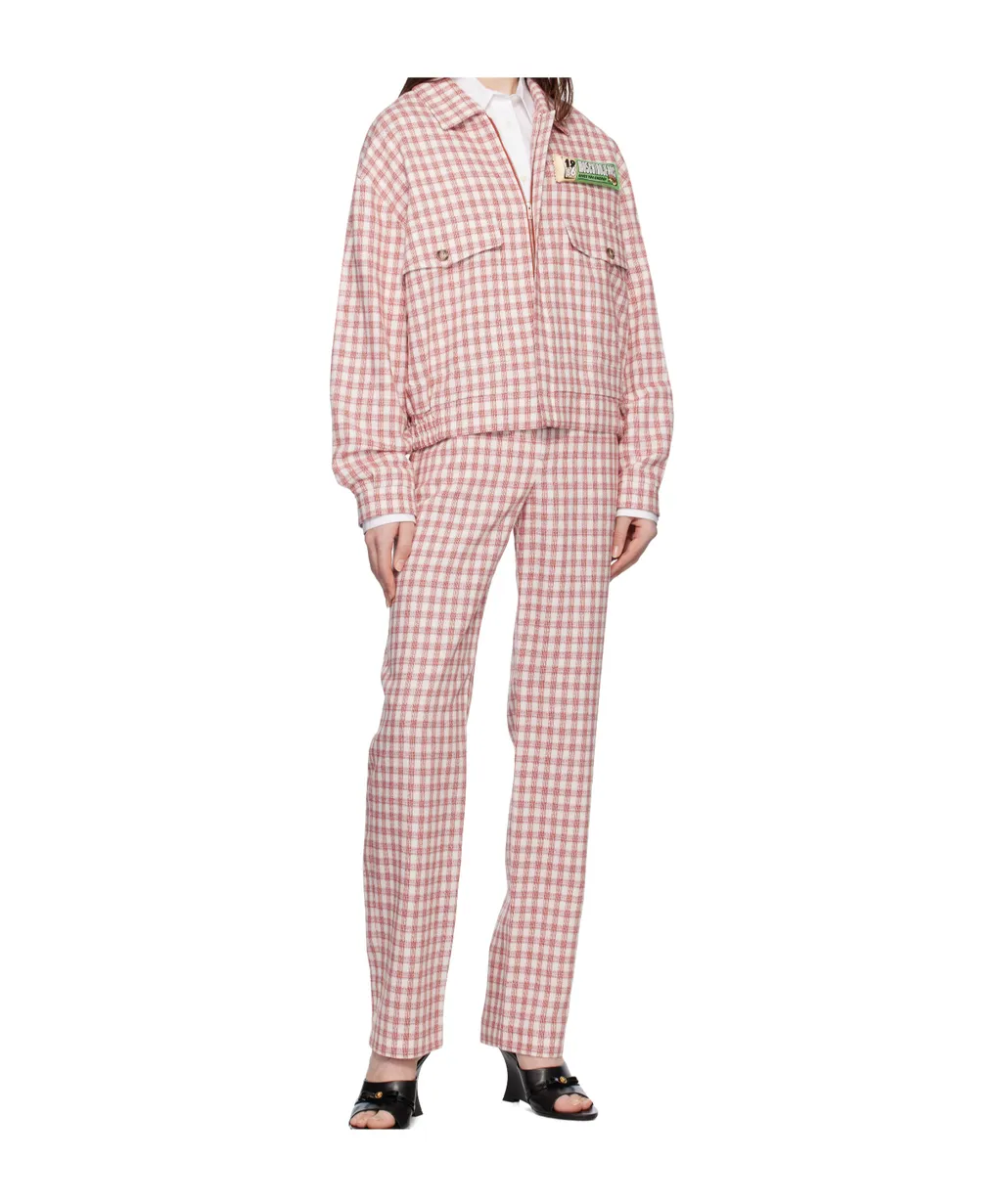 Patterned Casual Pants