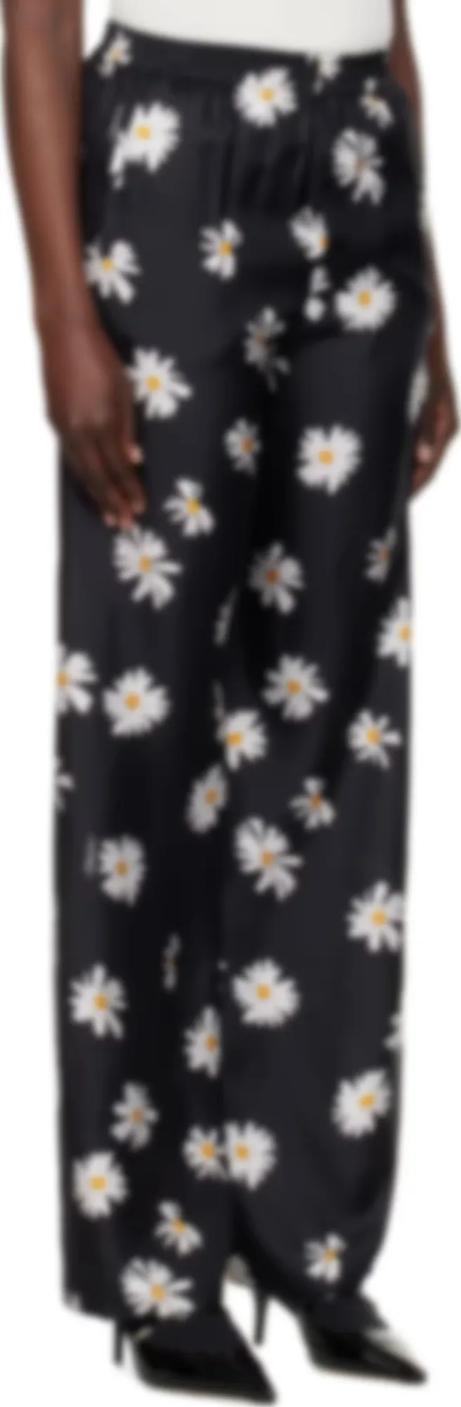 Elastic Waist Casual Pants