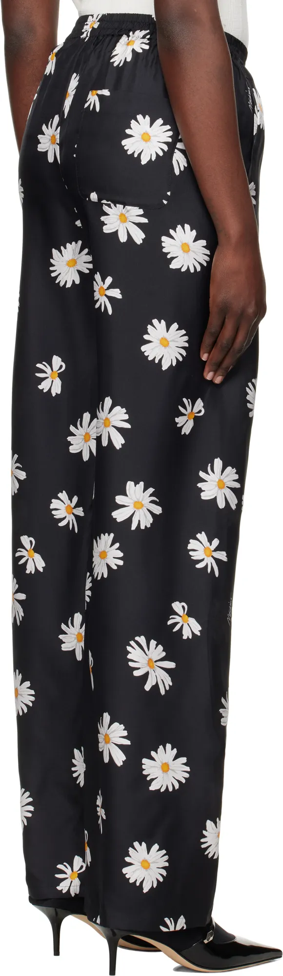 Elastic Waist Casual Pants